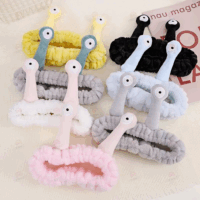 VINCHA SKINCARE MAKEUP DE PELUCHE CARACOL MYE15