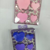 SET ESPONJITA CORAZON X4U MOC1096