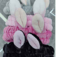 VINCHA SKINCARE MAKEUP DE PELUCHE CONEJO MYE16