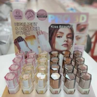 KISS BEAUTY CONTORNO CON ILUMINADOR EN BARRA PRO 3D KA51270