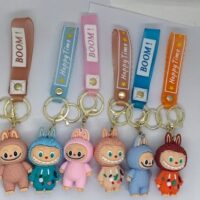 LLAVERO CHICO LABUBU SILICONA 3D C4303