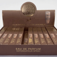 TUBO PERFUME ARABE ASAD MARRON 35ML AB100-1