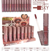 3Q BEAUTY LABIAL LIQUIDO GLOSS SKY MATTE 3Q37