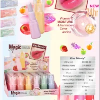 KISS BEAUTY BALSAMO LABIAL BARRA MAGIC FRUTAS 24H KA86