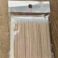 MICROHISOPOS DE MADERA PARA PESTANAS CEJAS X100 UNI