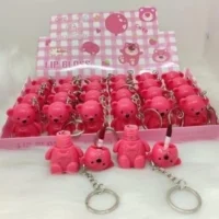 POLA AYLR LABIAL LIQUIDO MATTE OSO OSITO CON LLAVERO WH-TY51