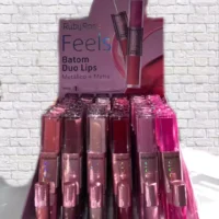 RUBY ROSE FEELS LABIAL LIQUIDO MATTE METALICO 2EN1 DUO HB-8225