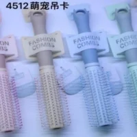 CEPILLO REDONDO 360 DE COLOR PASTEL 4512 ASM01