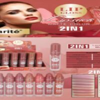 KARITE LABIAL 2EN1 LIQUIDO BARRA KA55