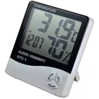 TERMOHIGROMETRO MEDIDOR TEMPERATURA CLOCK HUMIDITY WH231