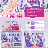 MASCARILLAS PARA PIES CRYSTAL JELLY KISS KA1498-07A