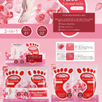 MASCARILLAS PARA PIES CRYSTAL JELLY KISS KA1498-07D