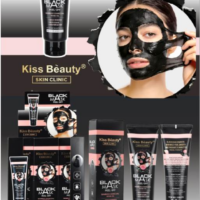 mascarilla negra rosa kiss ka1356 07b